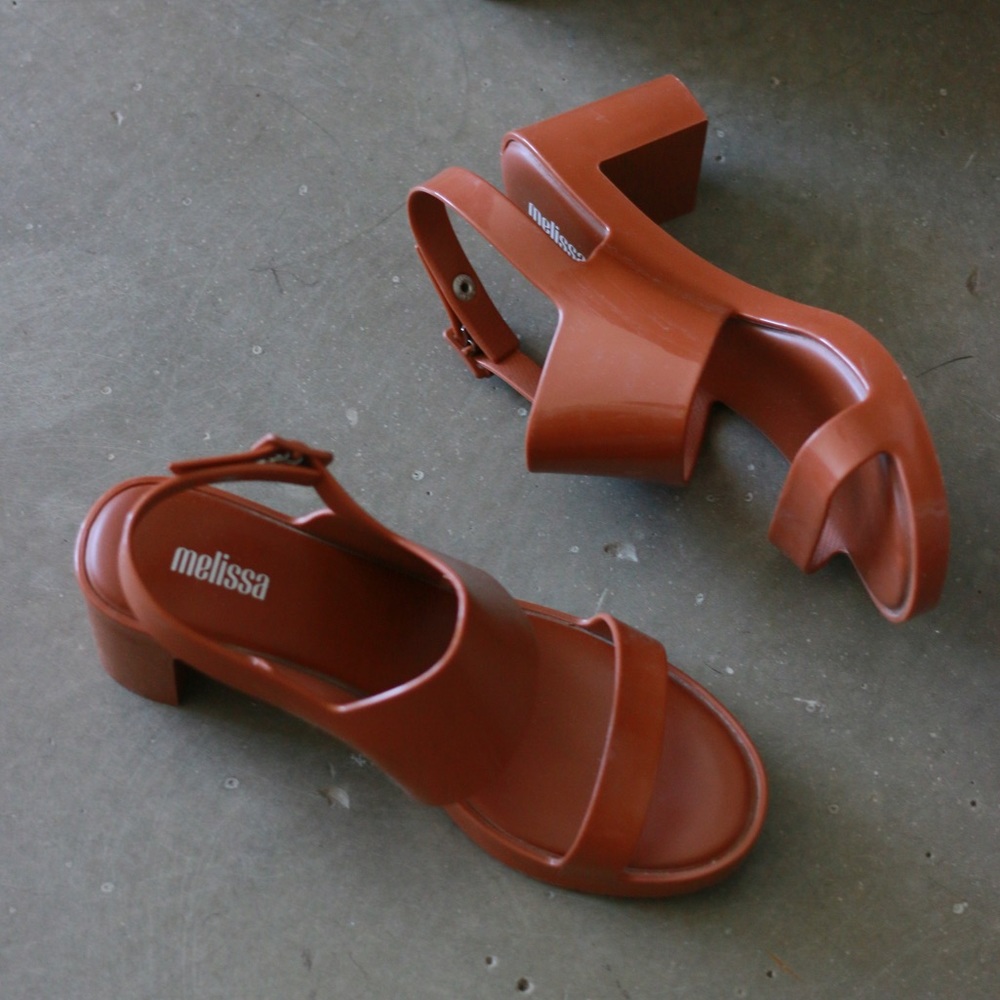 Melissa Jelly Platform Sandals